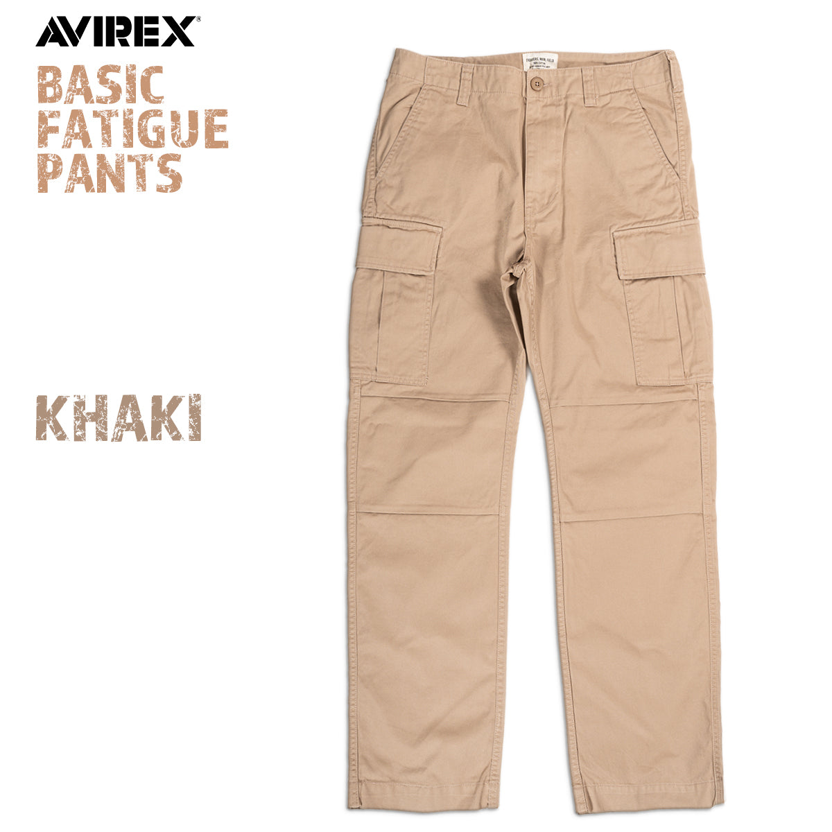 AVIREX アヴィレックス アビレックス カーゴパンツ ベーシック ファティーグパンツ BASIC FATIGUE PANTS 6126129 メンズ