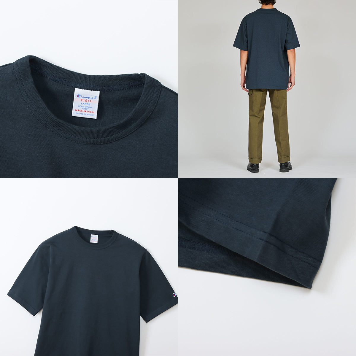 Champion チャンピオンヘビーウェイト Tシャツ T1011 C5-B301