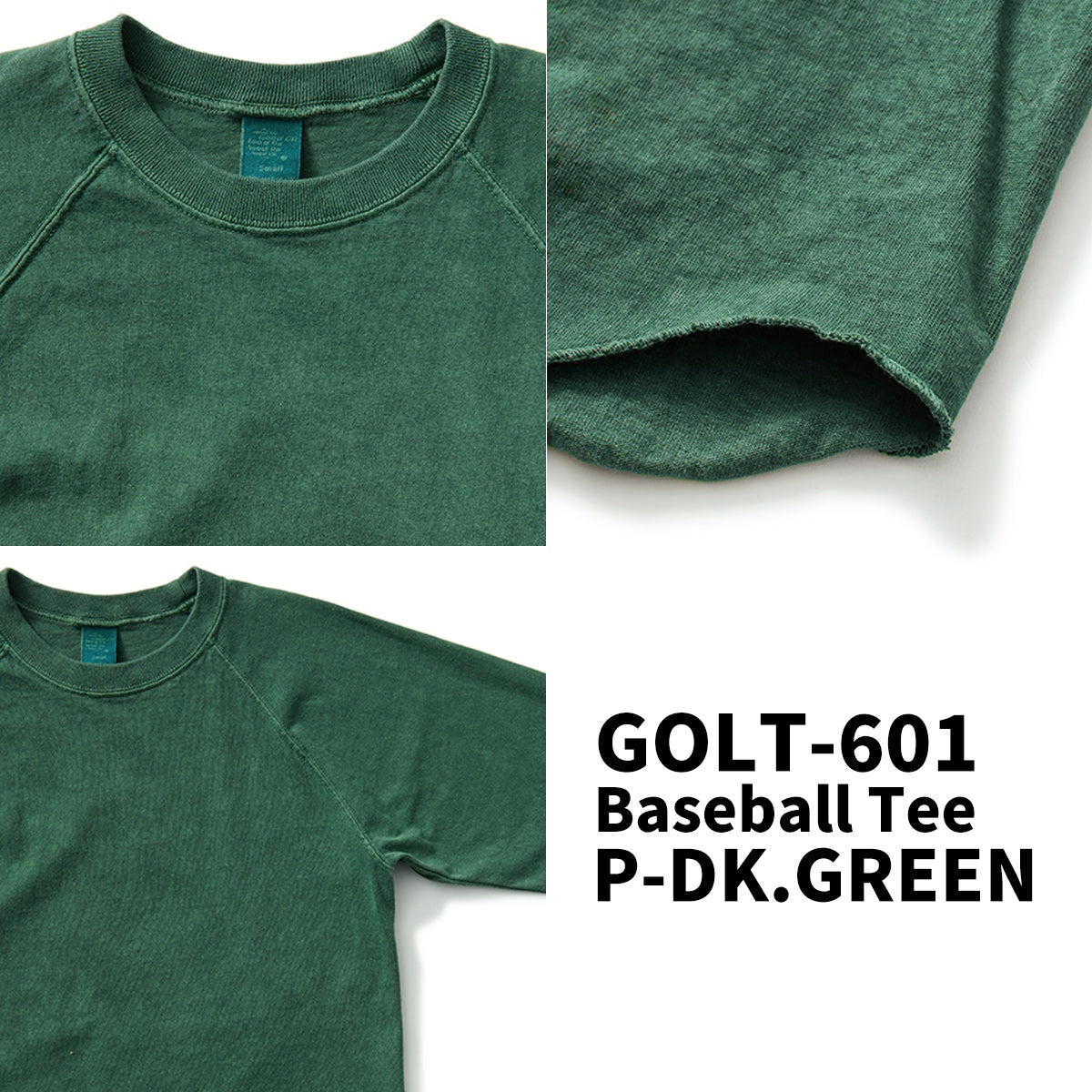 Good On グッドオン ベースボールTシャツ ラグランスリーブ ロンT 七分袖 GOLT-601 メンズ レディース
