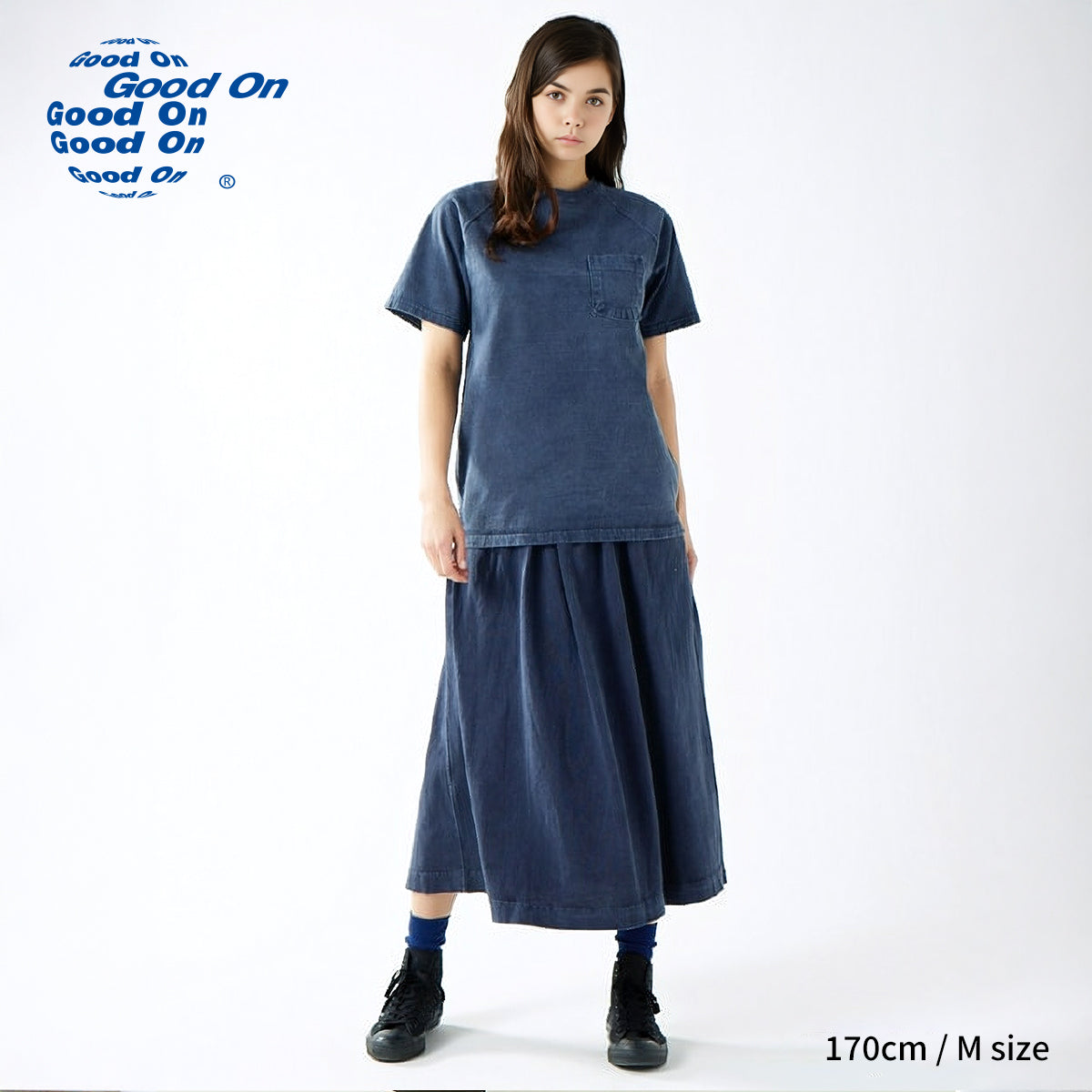 Good On グッドオン ポケットTシャツ 半袖 ラグラン S/S RAGLAN HEAVY POCKET TEE GOST-1101 メンズ レディース