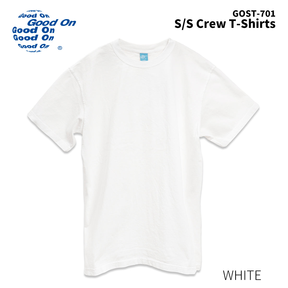 Good On グッドオン Tシャツ 半袖 GOST-701 メンズ レディース