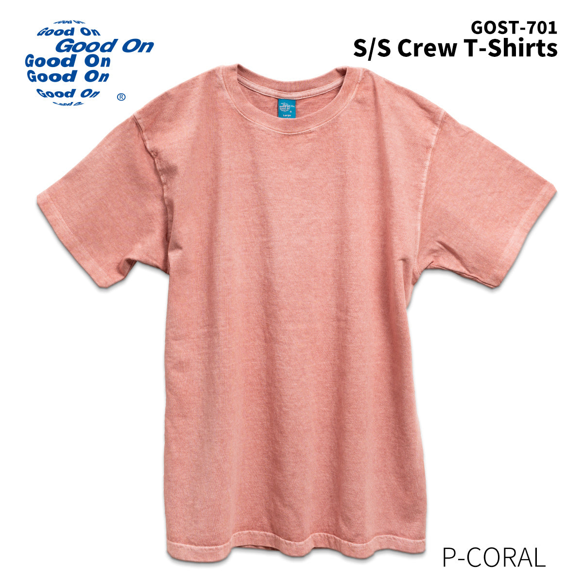 Good On グッドオン Tシャツ 半袖 GOST-701 メンズ レディース