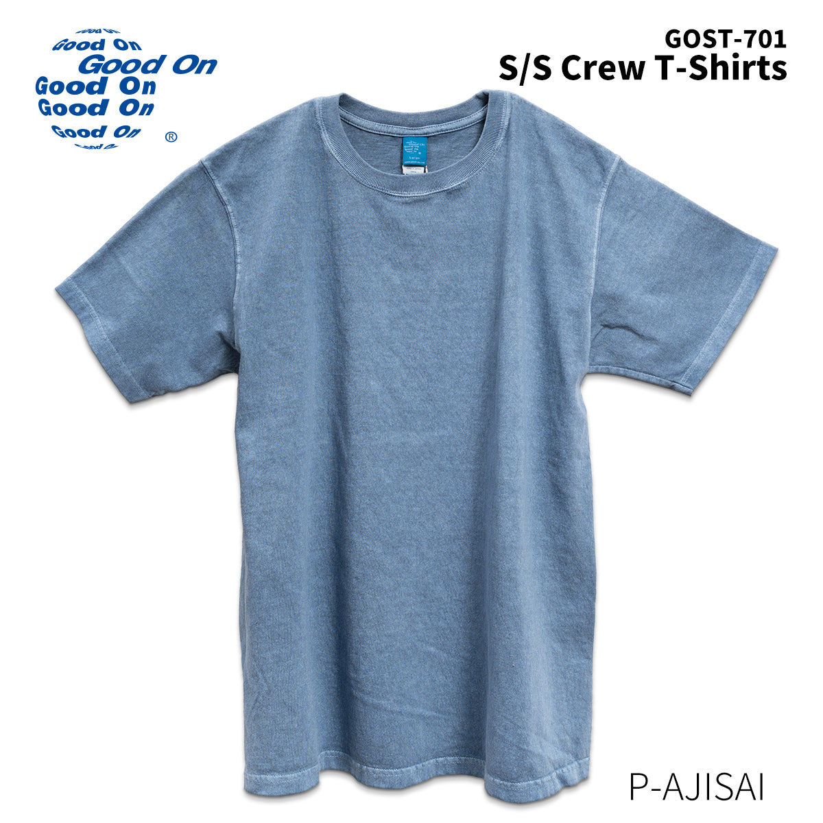 Good On グッドオン Tシャツ 半袖 GOST-701 メンズ レディース