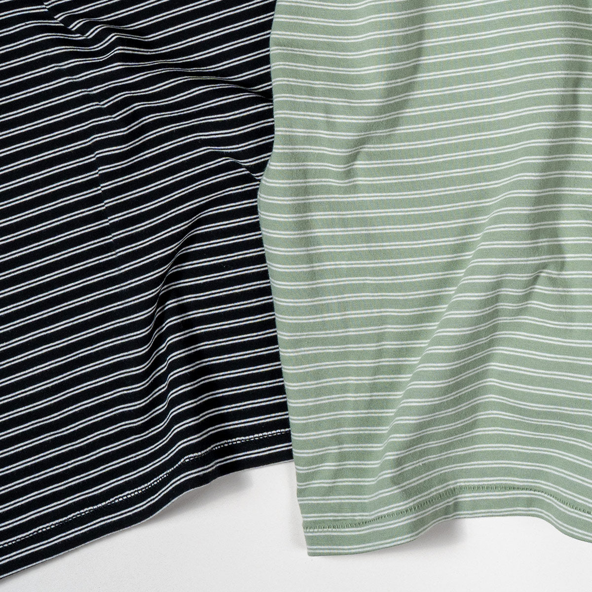 Healthknit ヘルスニット 抗菌 防臭 ボーダー 半袖Tシャツ Classic Border Jersey Crewneck S/S 51045