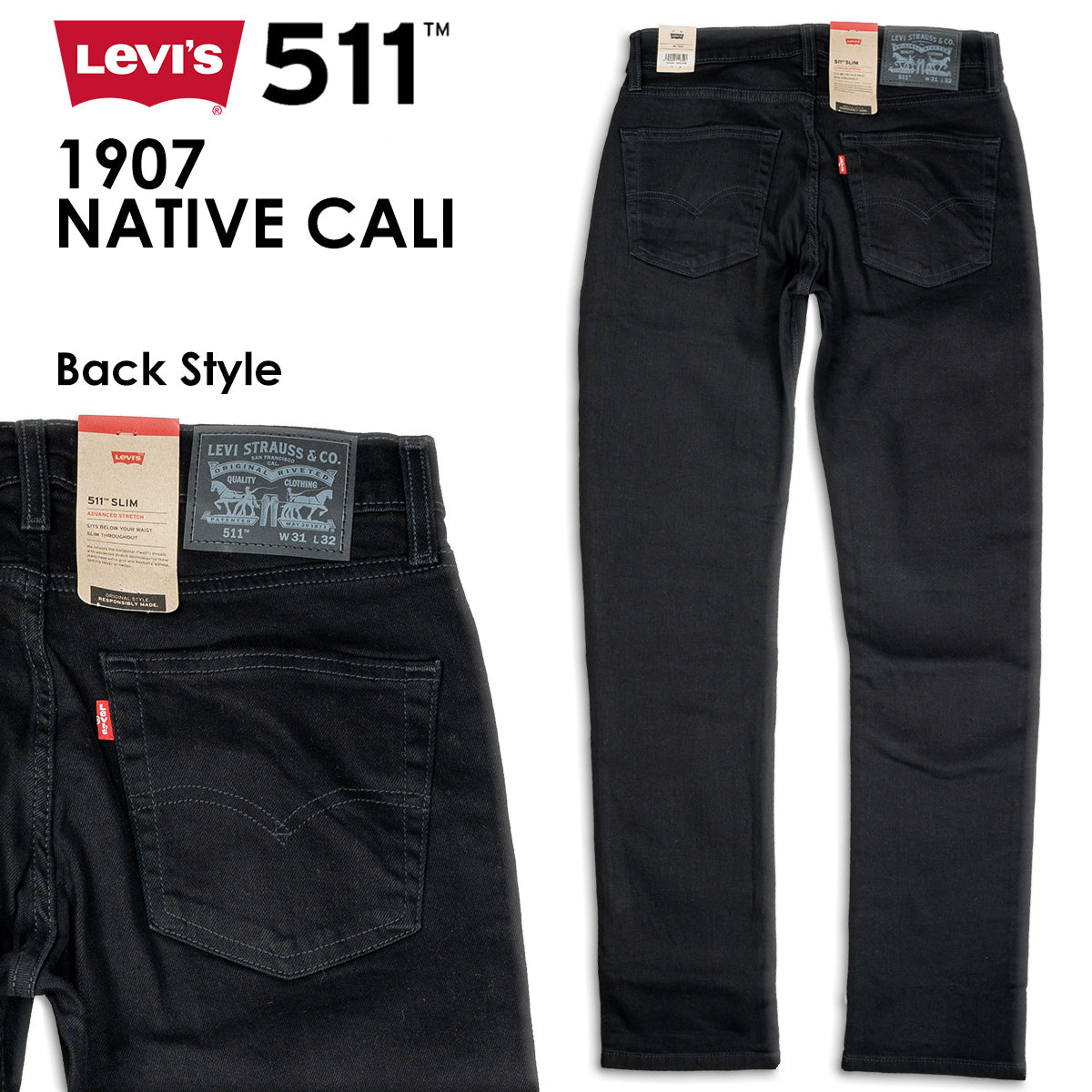 リーバイス 511 Levi's スリム フィット デニム ジーンズ