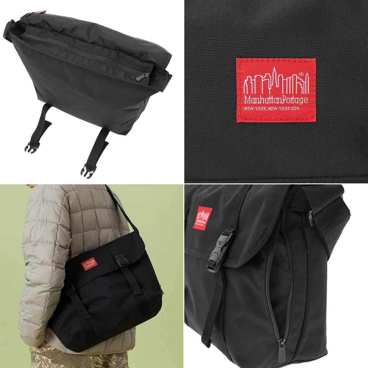 Manhattan Portage マンハッタンポーテージ メッセンジャーバッグ Nimble Messenger Bag MP1608