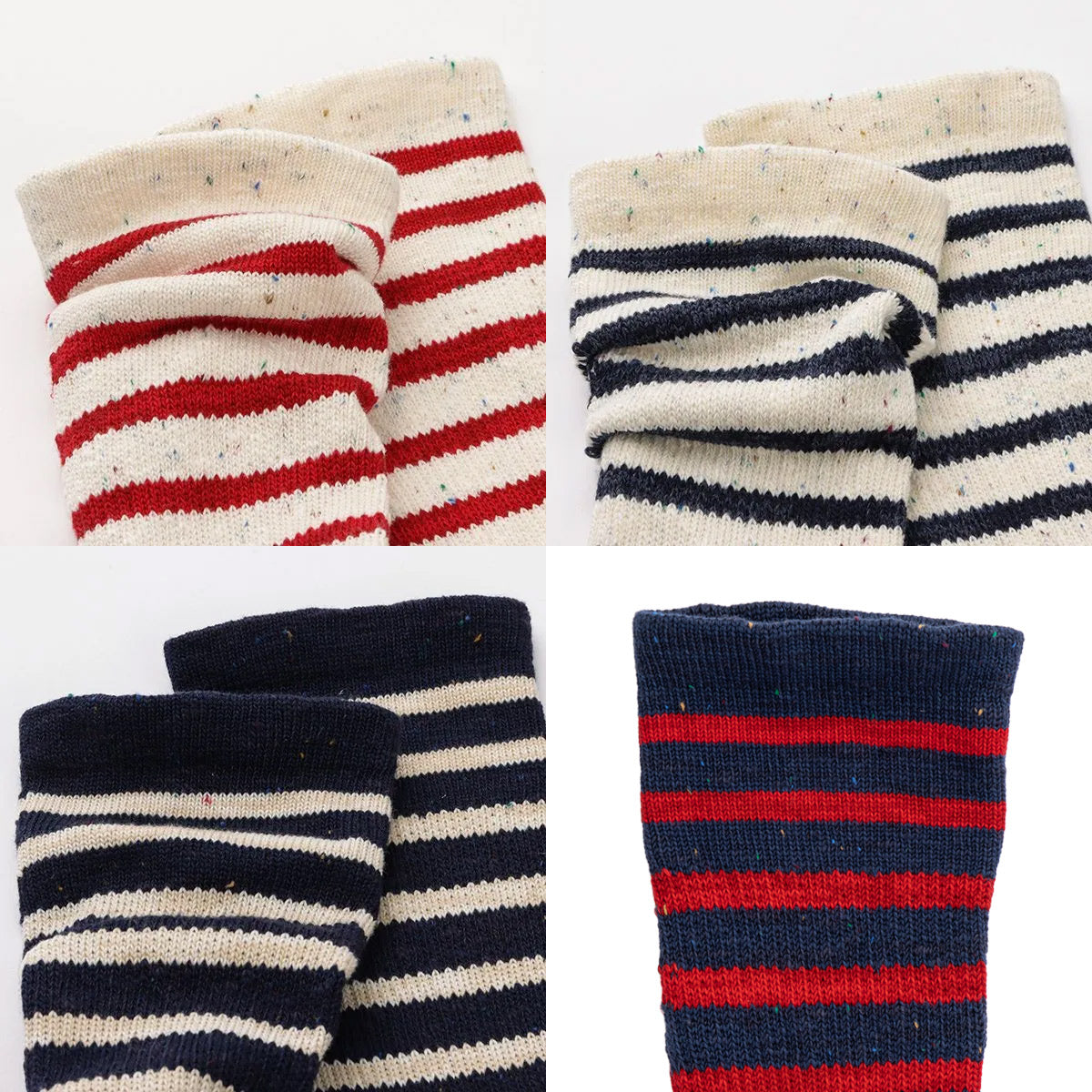 rasox ラソックス 後継ブランド 靴下 ソックス コットンネップボーダークルー コンフィハウス コンフィーハウス COMFY HOUSE 定番 メンズ レディース