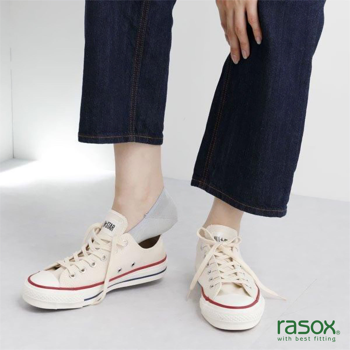 rasox ラソックス カバーソックス 靴下 ファインクールカバー