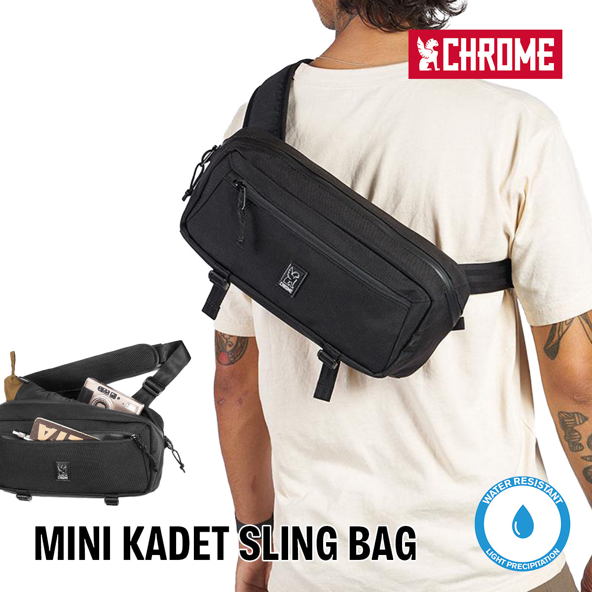 Chrome kadet nylon online bag