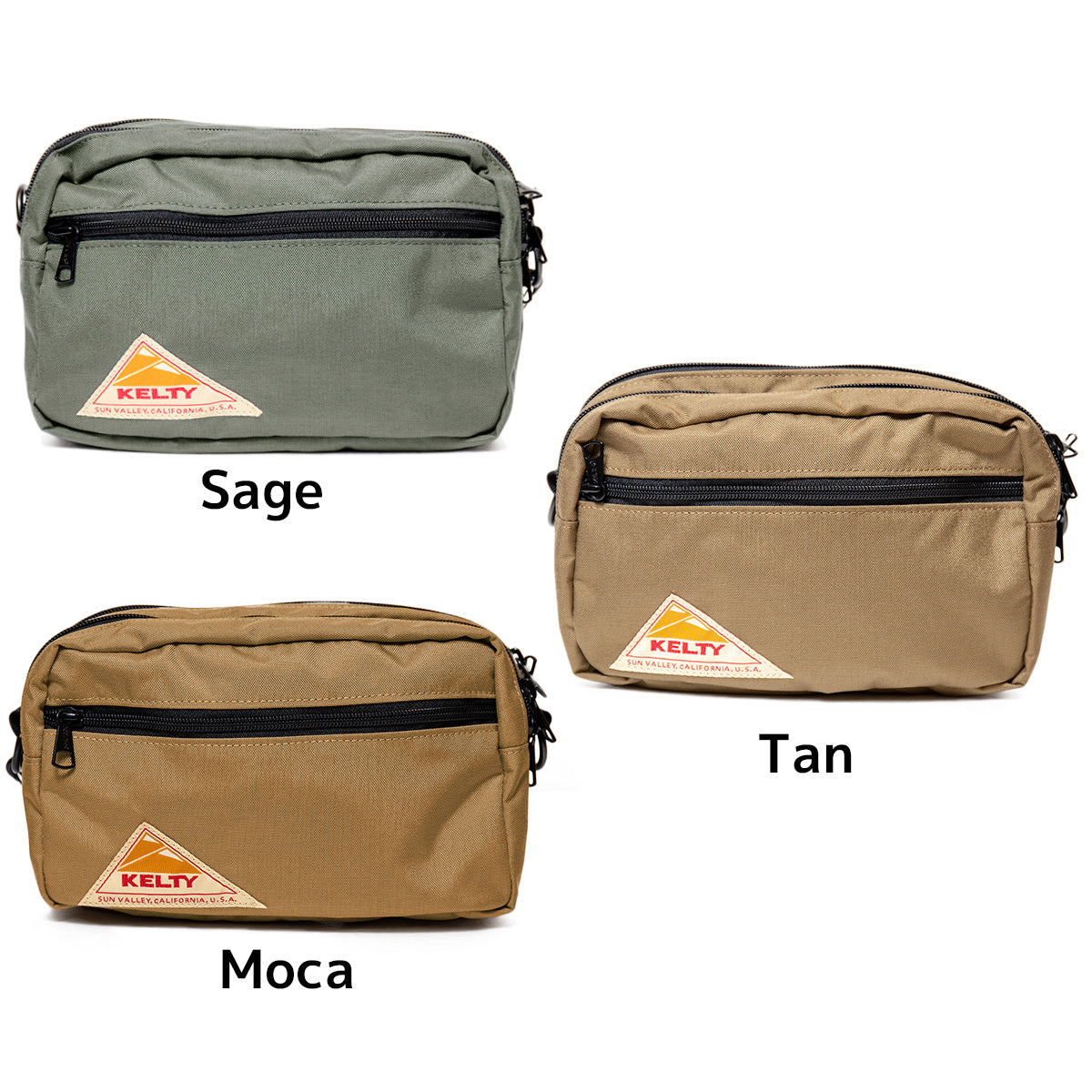 KELTY / ケルティ ショルダーバッグ RECTANGLE ZIP SHOULDER