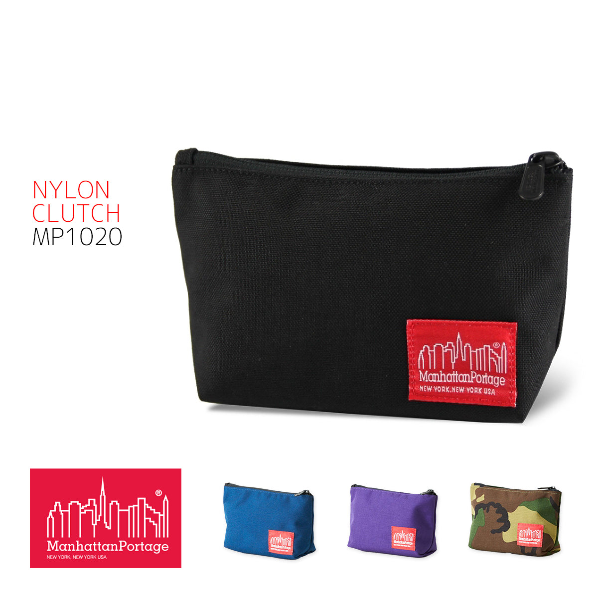 Manhattan Portage マンハッタンポーテージ Nylon Clutch MP1020