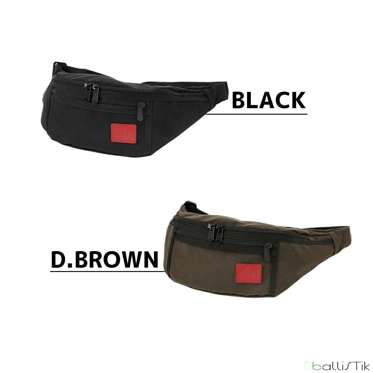マンハッタンポーテージ Waxed Nylon Alleycat Waist Bag ワックスドナイロンアリーキャットウエストバッグ MP1101WXN カラバリ