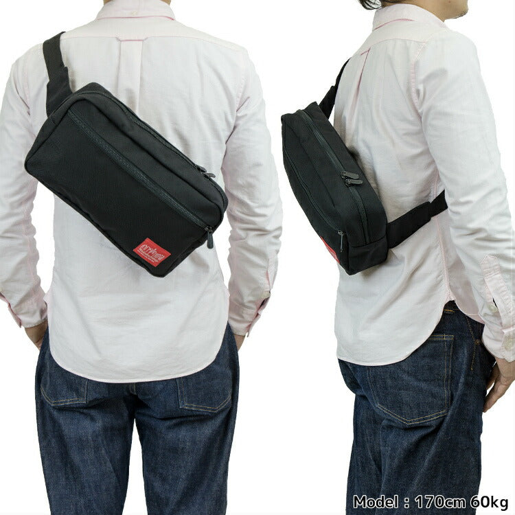 マンハッタンポーテージ AERO WAISTBAG エアロ ウエストバッグ MP1109 着用