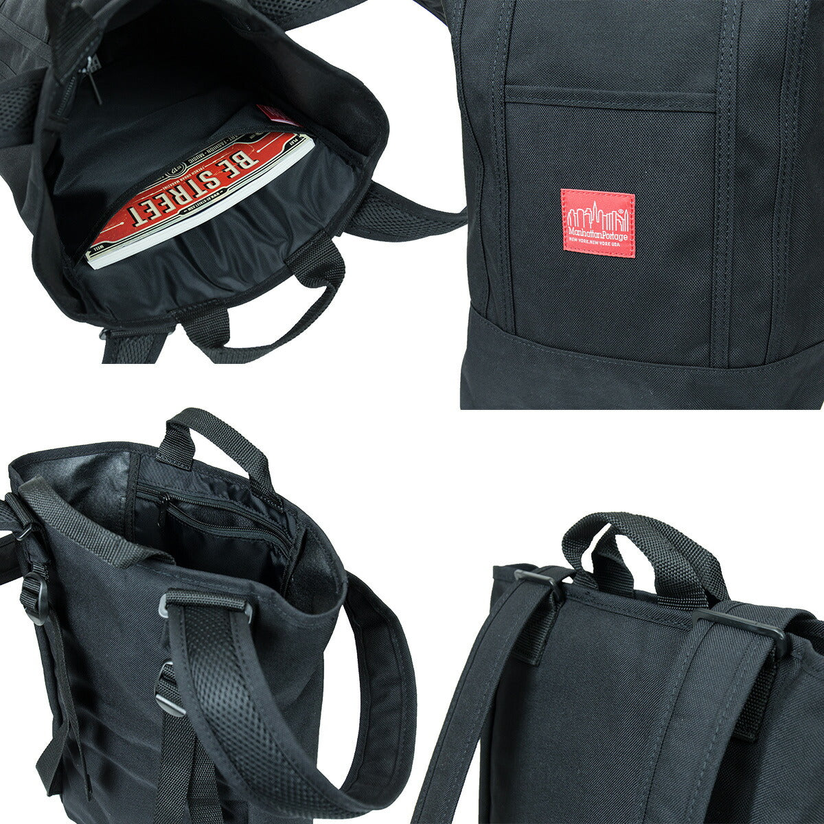 マンハッタンポーテージ バックパック Riverside Backpack MP 1318 ディテール