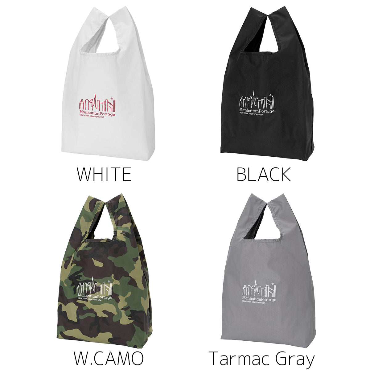 マンハッタンポーテージ パッカブル エコバッグ Packable Eco Bag MP1367PKB カラバリ