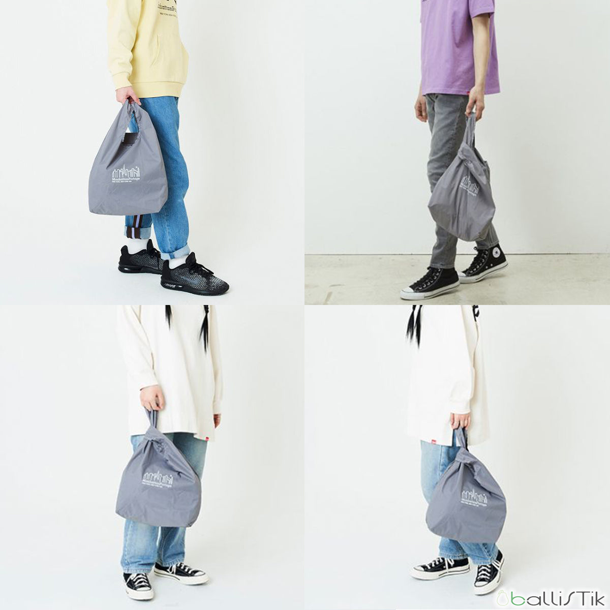 マンハッタンポーテージ パッカブル エコバッグ Packable Eco Bag MP1367PKB ディテール2