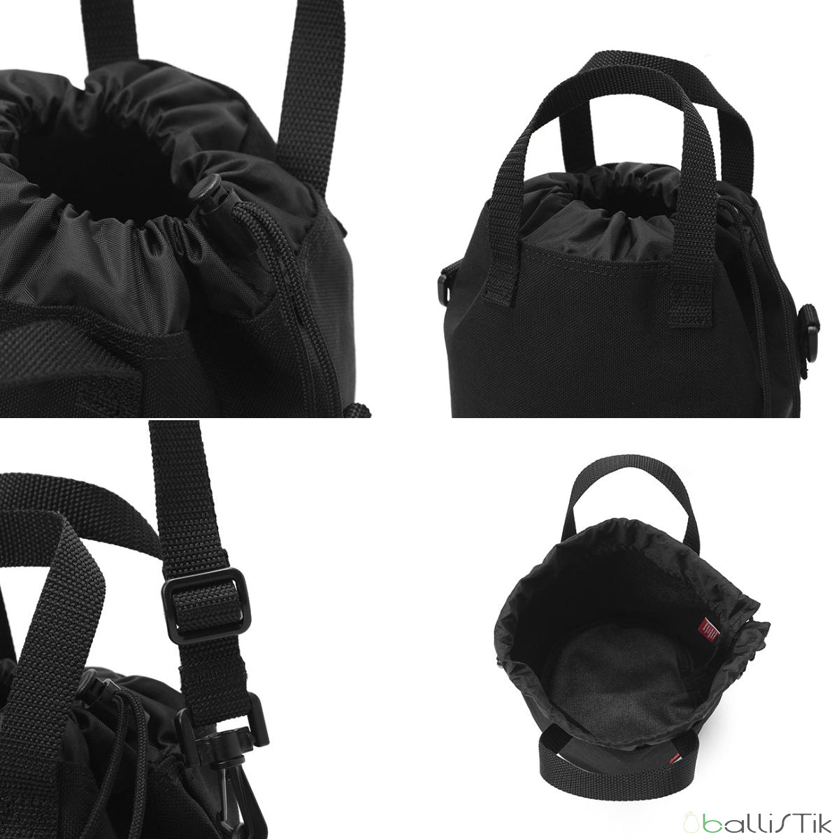 マンハッタンポーテージ 巾着ショルダーバッグ Iona Island Shoulder Bag MP1423 ディテール