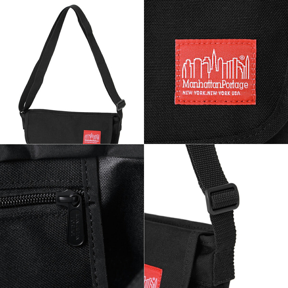 マンハッタンポーテージ ショルダーバッグ Suede Fabric Casual Messenger MP1603SD12 ディテール