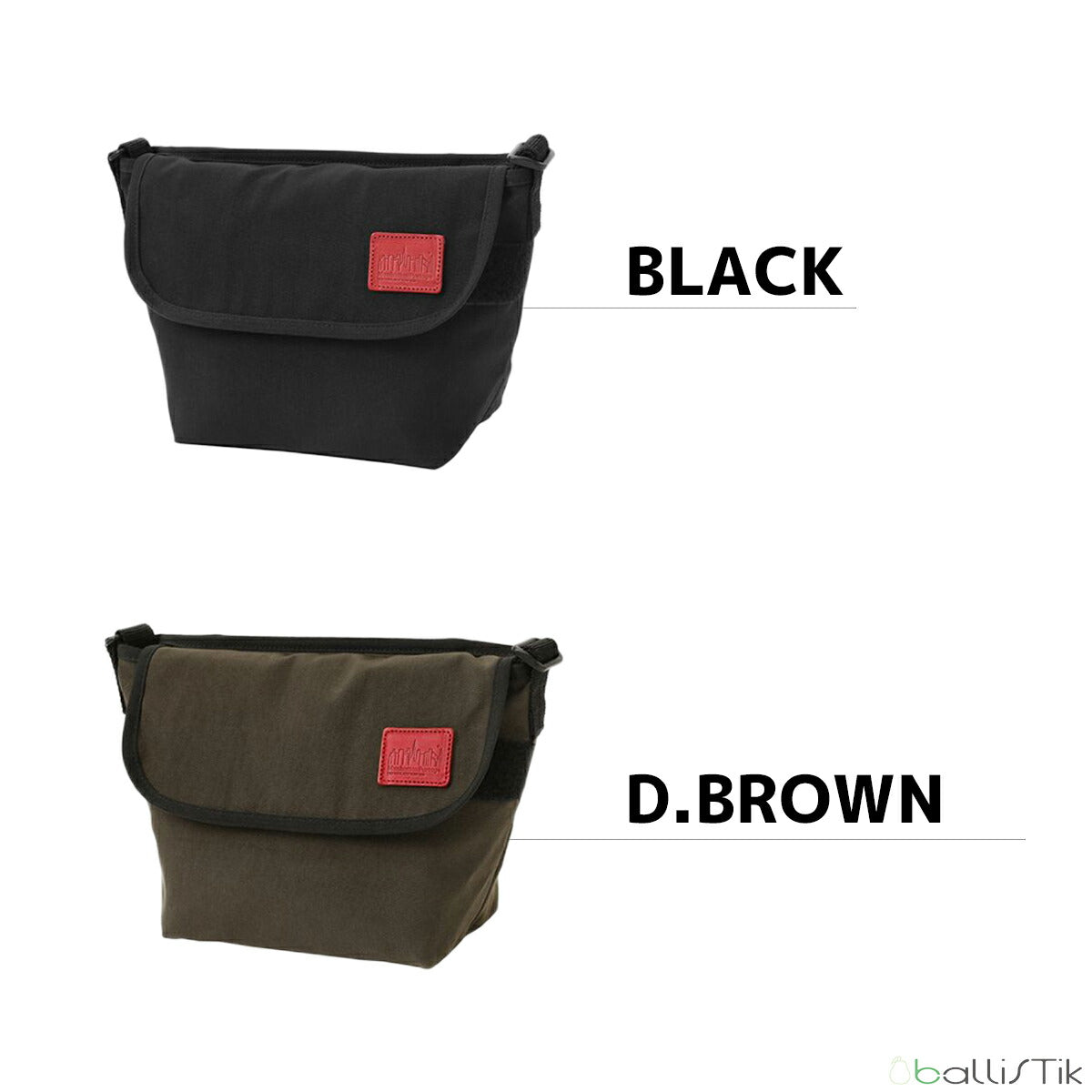マンハッタンポーテージ ショルダーバッグ Waxed Nylon Casual Messenger Bag MP1603WXN カラバリ