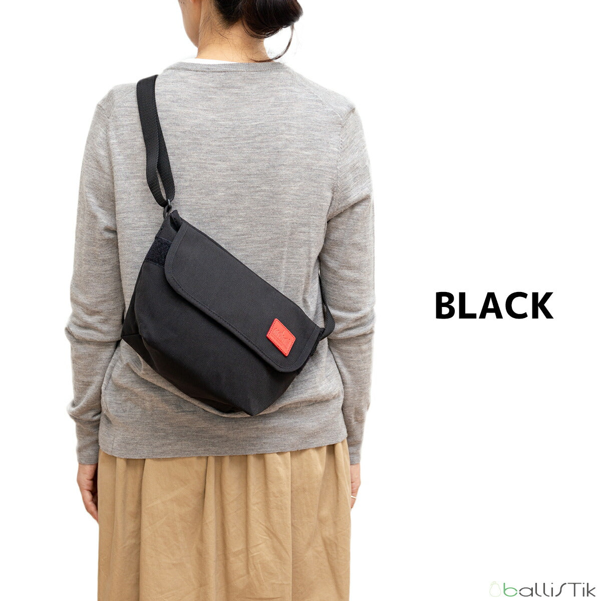 マンハッタンポーテージ ショルダーバッグ Waxed Nylon Casual Messenger Bag MP1603WXN ディテール2