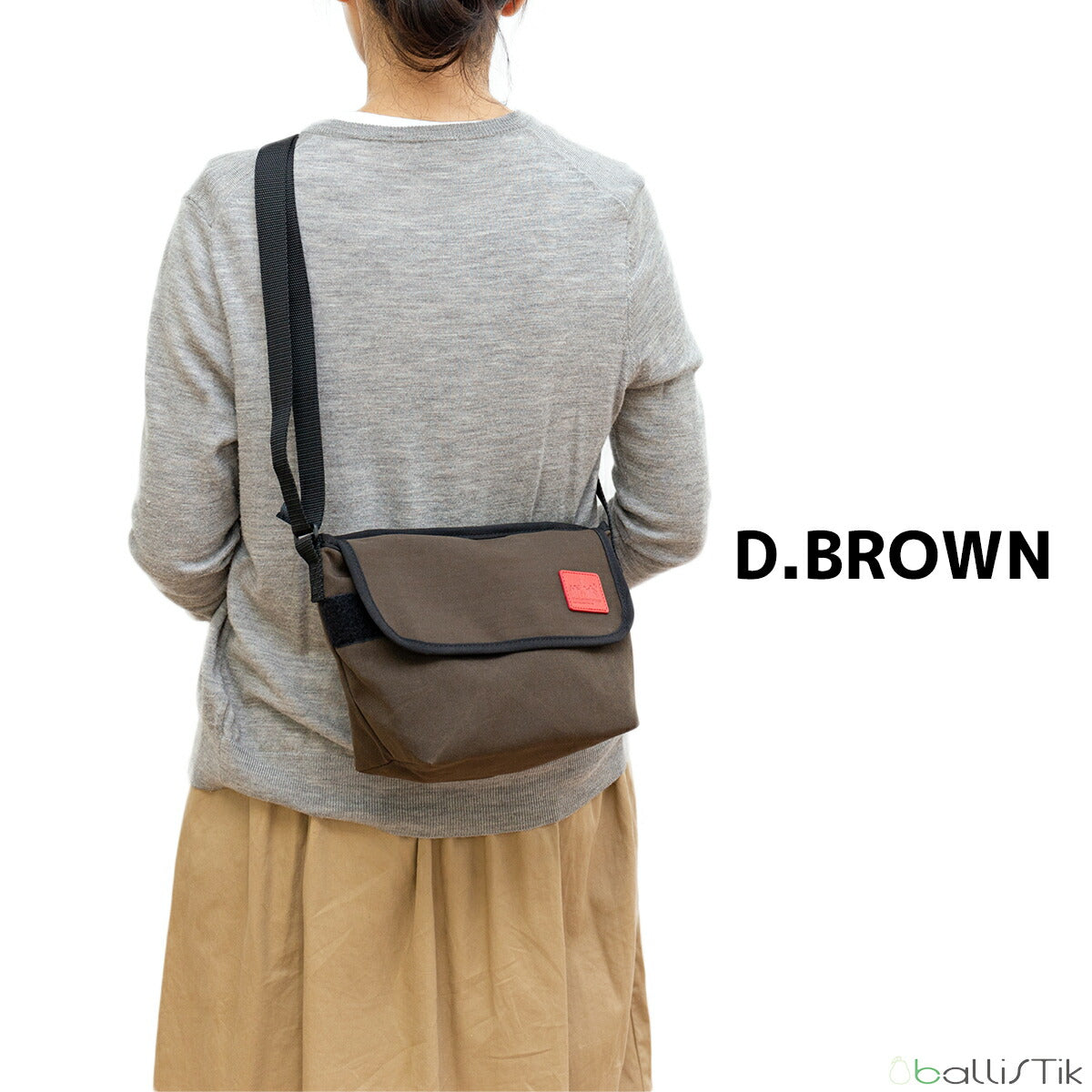 マンハッタンポーテージ ショルダーバッグ Waxed Nylon Casual Messenger Bag MP1603WXN ディテール3