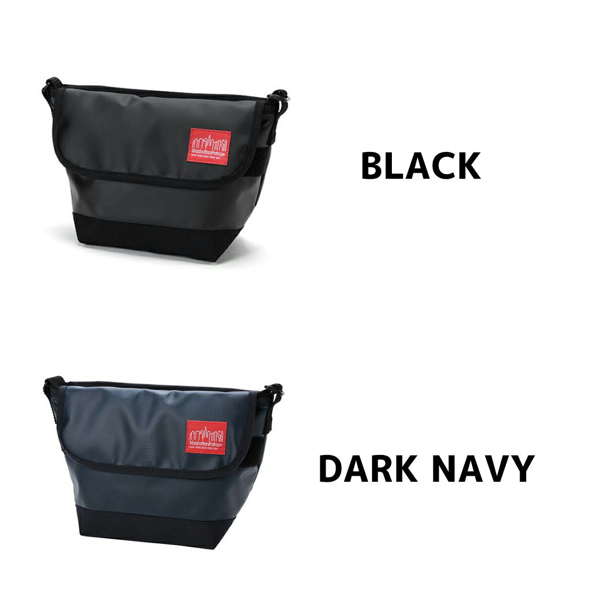 Manhattan Portage マンハッタンポーテージ Matte Vinyl Casual Messenger Bag マットビニールカジュアルメッセンジャーバッグ MP1603MVL