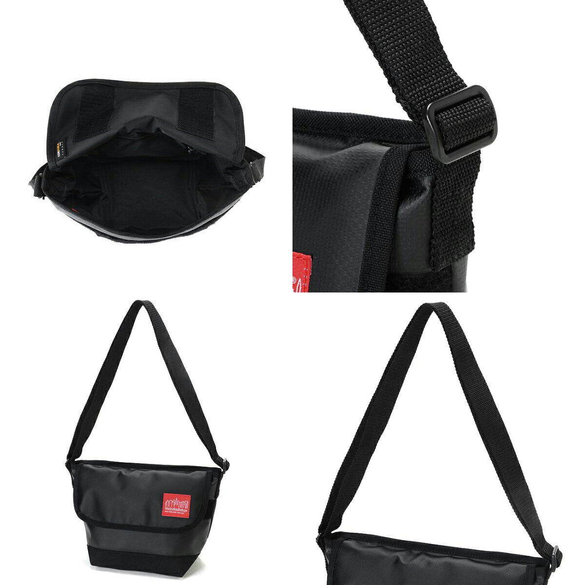 Manhattan Portage マンハッタンポーテージ Matte Vinyl Casual Messenger Bag マットビニールカジュアルメッセンジャーバッグ MP1603MVL