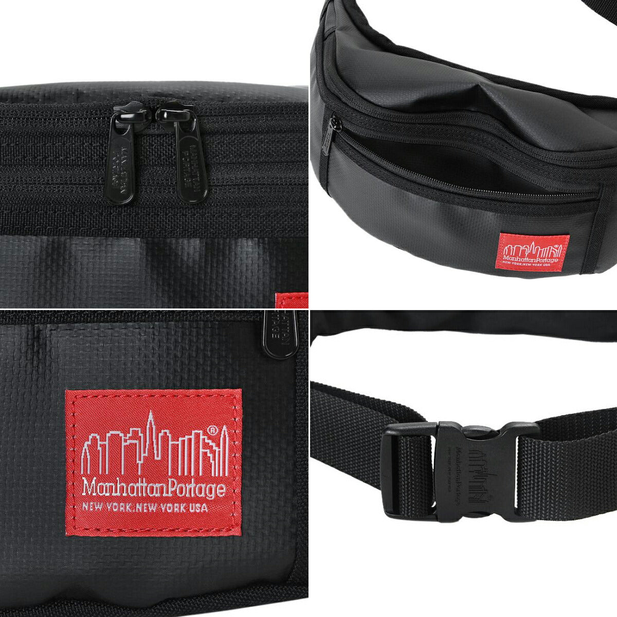 Manhattan Portage マンハッタンポーテージ MATTE VINYL ALLEYCAT WAISTBAG マットビニール アリーキャットウエストバッグ MP1101MVL