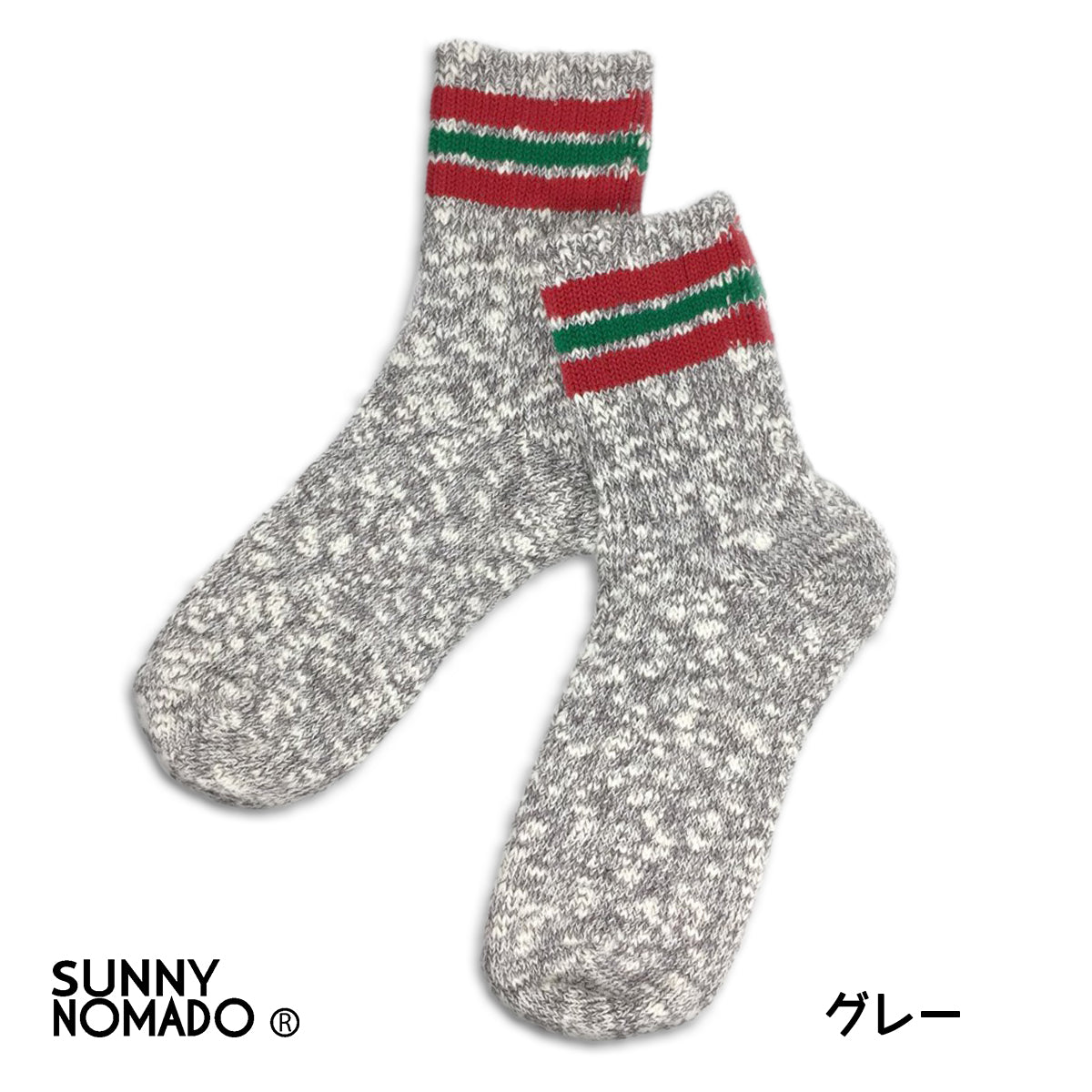 SUNNY NOMADO サニーノマド 短い靴下 スニーカーソックス OLD SCHOOL HEMP SOCKS TMSO-004