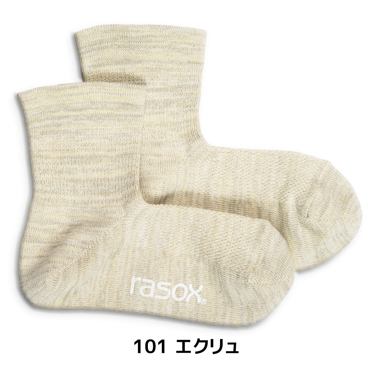 rasox ラソックス スニーカーソックス ミドル丈 靴下 クールドライミッド