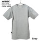 AVIREX アヴィレックス クルーネック Tシャツ DAILY S/S RIB CREW NECK T-SHIRT 半袖 無地 デイリー