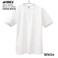 AVIREX アヴィレックス クルーネック Tシャツ DAILY S/S RIB CREW NECK T-SHIRT 半袖 無地 デイリー