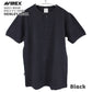 AVIREX アヴィレックス ヘンリーネック Tシャツ DAILY S/S RIB HENLEY NECK T-SHIRT 半袖 無地 デイリー