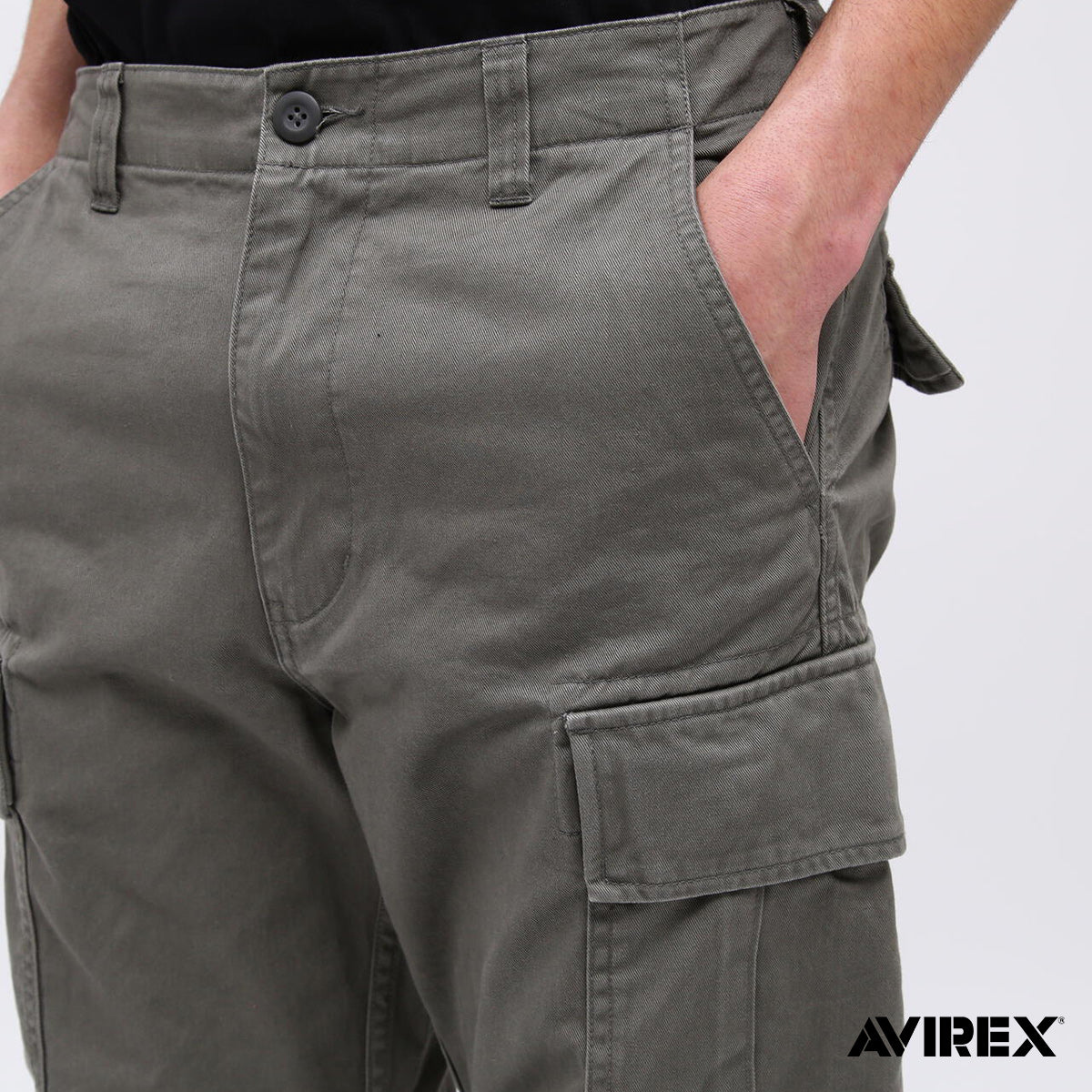 AVIREX アヴィレックス アビレックス カーゴパンツ ベーシック ファティーグパンツ BASIC FATIGUE PANTS 6126129 メンズ