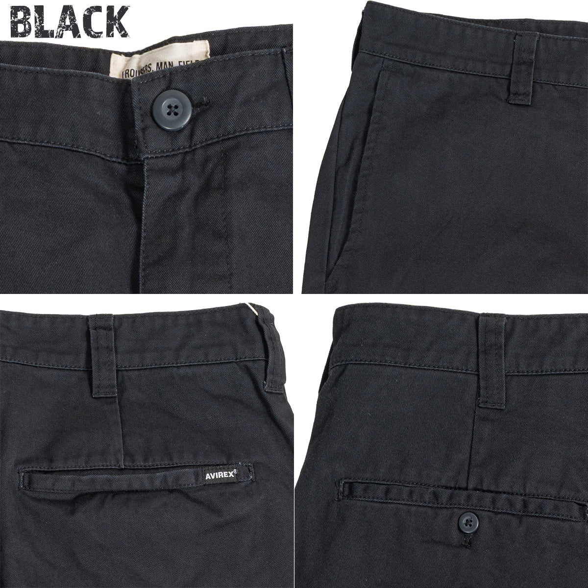 AVIREX アヴィレックス アビレックス チノパンツ ベーシック オフィサーパンツ BASIC OFFICER PANTS 6126132 メンズ