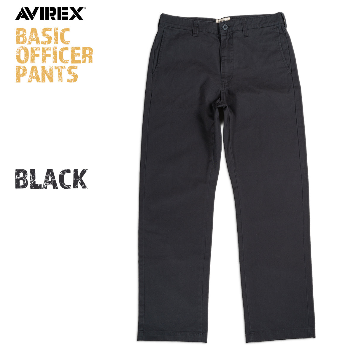 AVIREX アヴィレックス アビレックス チノパンツ ベーシック オフィサーパンツ BASIC OFFICER PANTS 6126132 メンズ