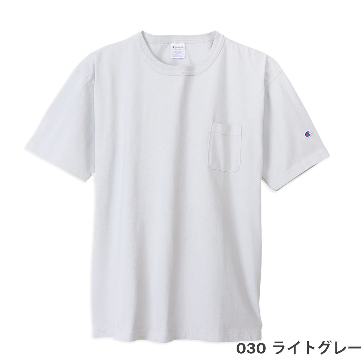 Champion チャンピオン ヘビーウェイト ポケット Tシャツ T1011 C5-B303