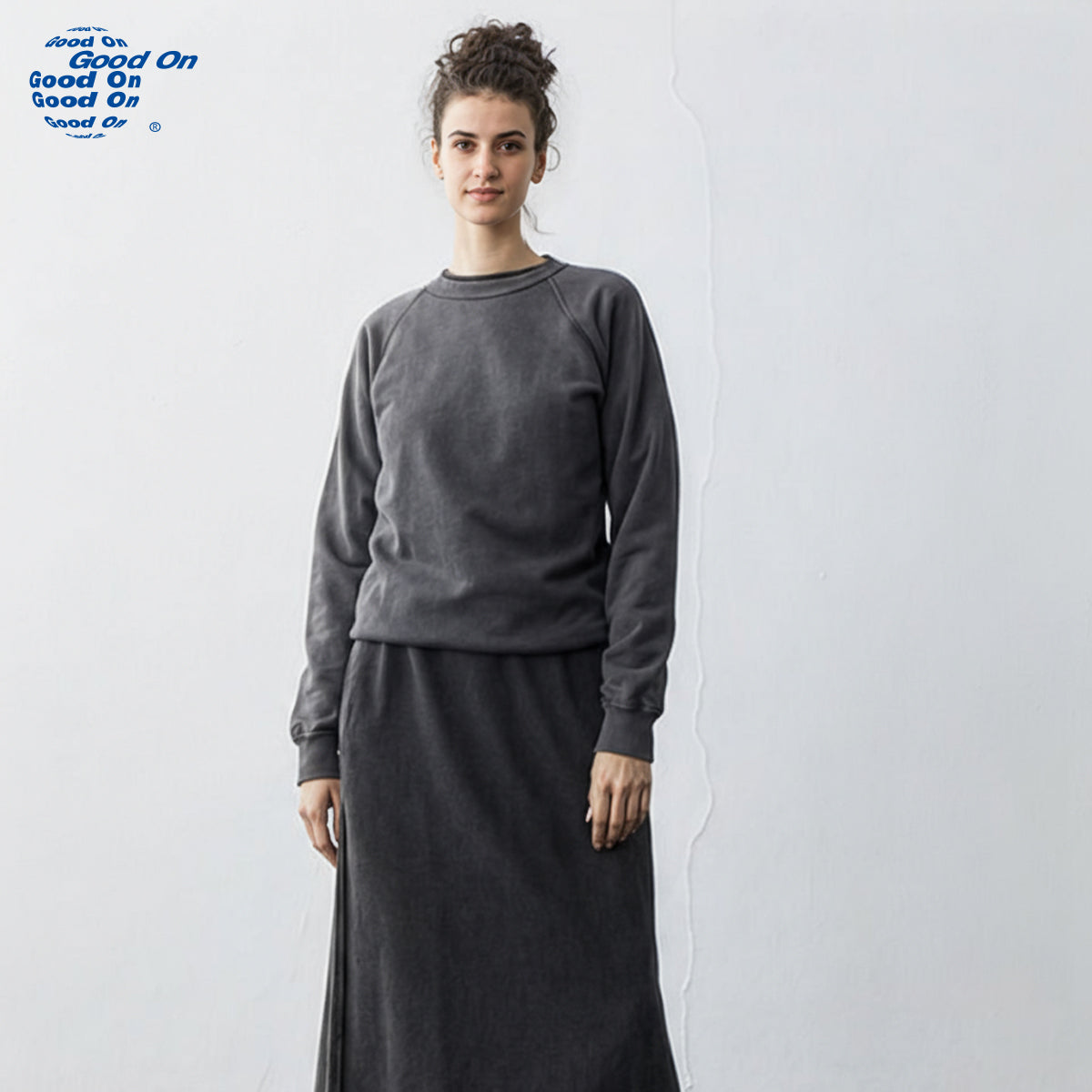 Good On グッドオン スウェット ラグラン クルースウェット GOBW-101 2025 秋冬 新色 入荷 メンズ レディース