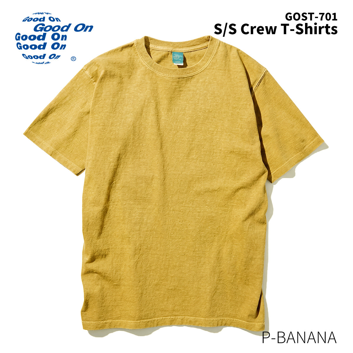Good On グッドオン Tシャツ 半袖 GOST-701 メンズ レディース