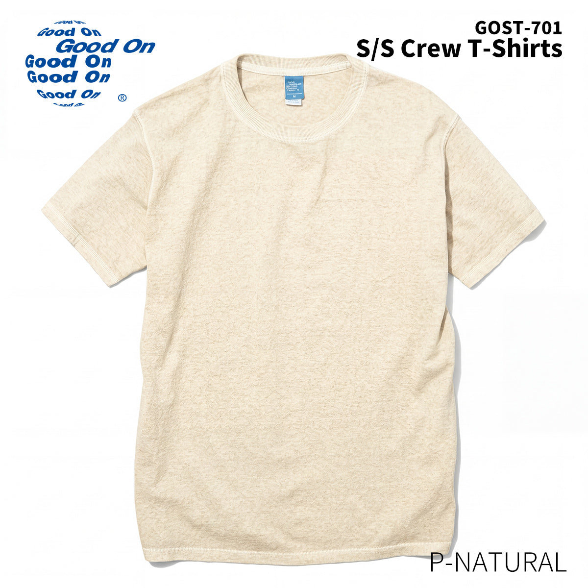 Good On グッドオン Tシャツ 半袖 GOST-701 メンズ レディース