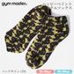 gym master ジムマスター 靴下 スニーカーソックス ハッピーペイント アンクルソックス 覆面レスラー プロレスラー G957394 メンズ レディース