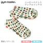 gym master ジムマスター 靴下 スニーカーソックス ハッピーペイント アンクルソックス 覆面レスラー プロレスラー G957394 メンズ レディース