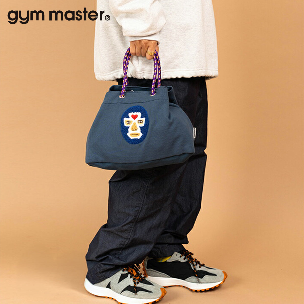 gym master ジムマスター トートバッグ 覆面レスラー プロレスラー サガラ ランチ トート マチ 広め 小さめ G221731