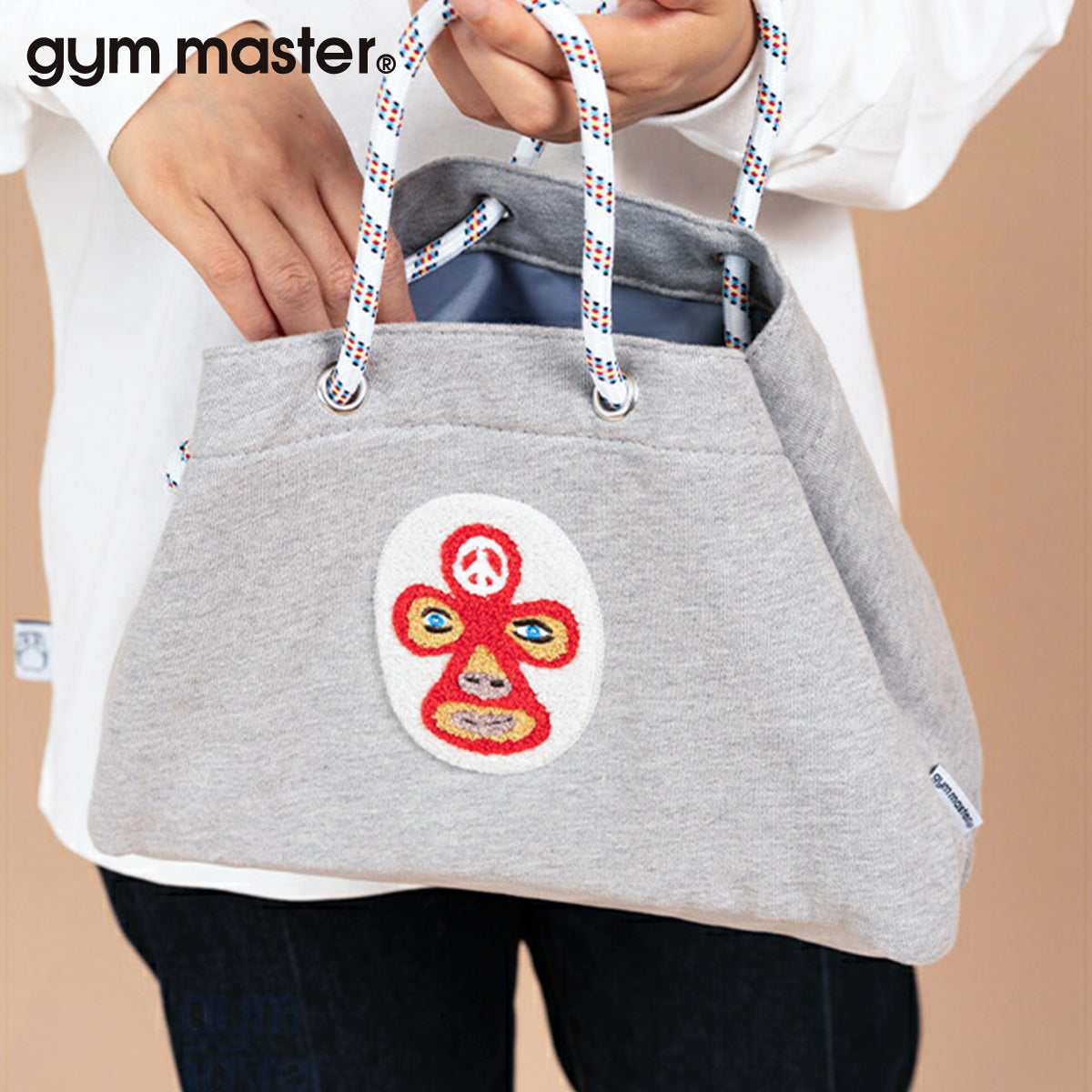 gym master ジムマスター トートバッグ 覆面レスラー プロレスラー サガラ ランチ トート マチ 広め 小さめ G221731