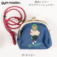 gym master ジムマスター ショルダーバッグ 覆面レスラー プロレスラー ガマグチ ポーチ 小物入れ G521798
