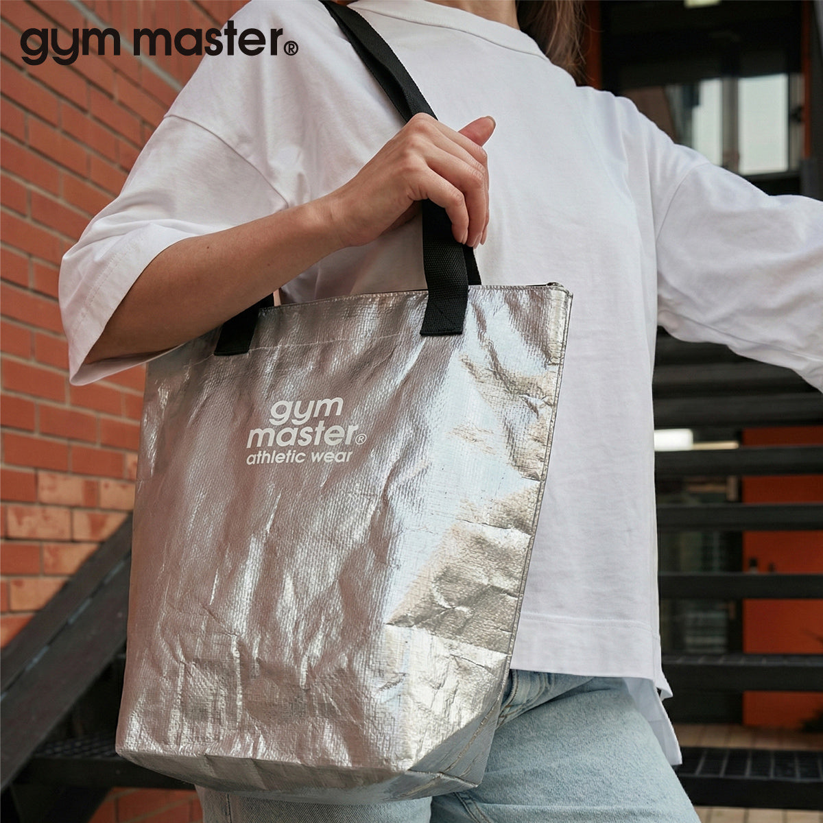gym master ジムマスター PPトートバッグ 2WAY レジャー トートバッグ 大きめ 大容量 軽量 レジャーバッグ ポリプロピレン G721693