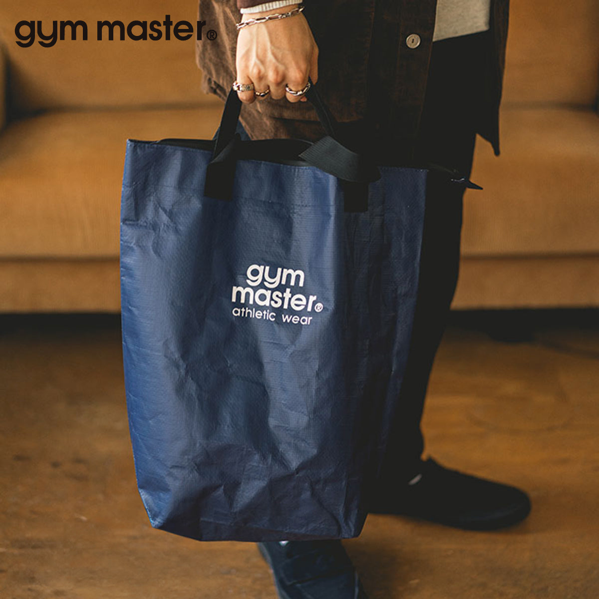gym master ジムマスター PPトートバッグ 2WAY レジャー トートバッグ 大きめ 大容量 軽量 レジャーバッグ ポリプロピレン G721693