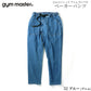 gym master ジムマスター パンツ ジーンズ チノパン 10oz ストレッチ デニム カツラギ ベーカーパンツ メンズ レディース G221719