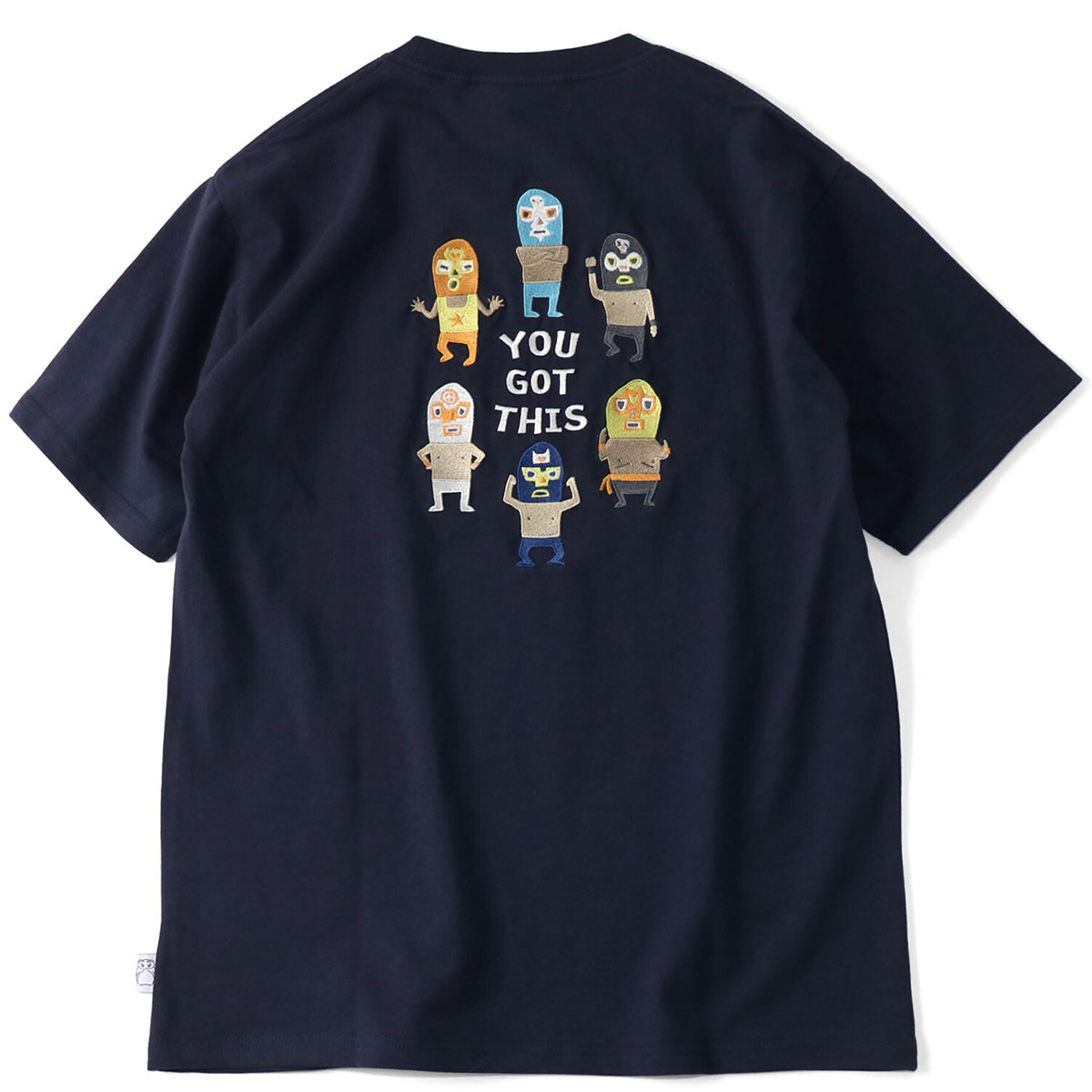 gym master ジムマスター Tシャツ 半袖 メンズ レディース 覆面レスラー 7.4oz YOU GOT THIS 刺繍TEE G721707