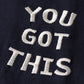 gym master ジムマスター Tシャツ 半袖 メンズ レディース 覆面レスラー 7.4oz YOU GOT THIS 刺繍TEE G721707